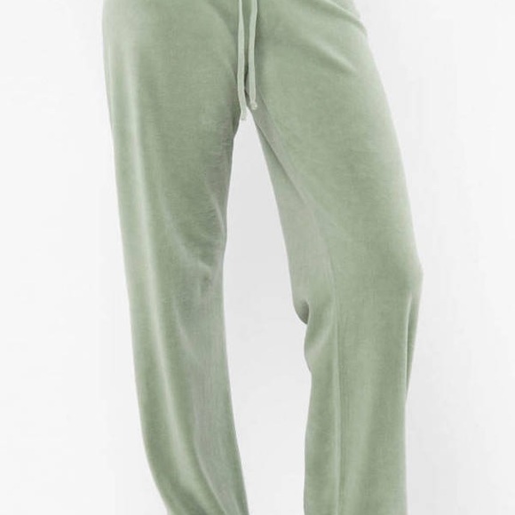 Juicy Velour Navy Sweatpants Pants Drawstring L - Picture 11 of 12